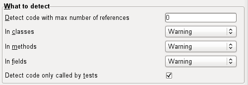 UCDetector preferences
