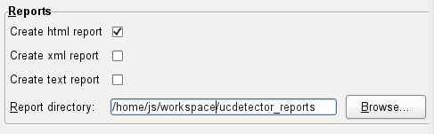 UCDetector preferences